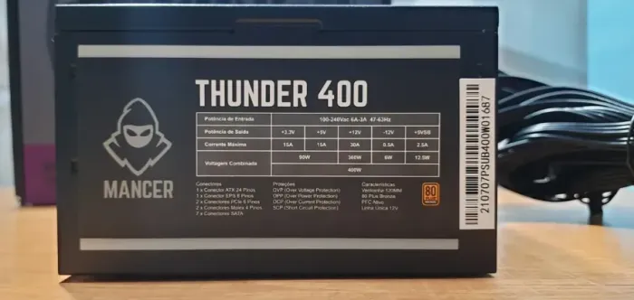 Fonte Mancer Thunder 400W