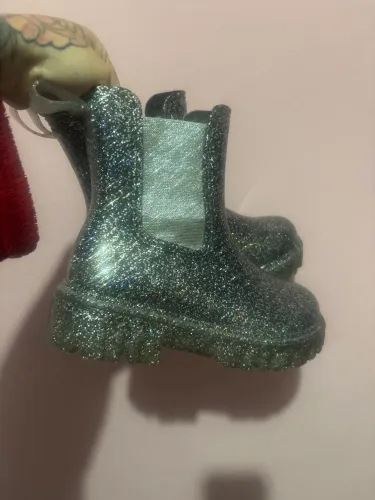 Bota glitter galocha