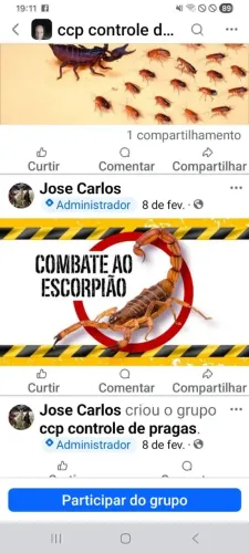 Controle de pragas