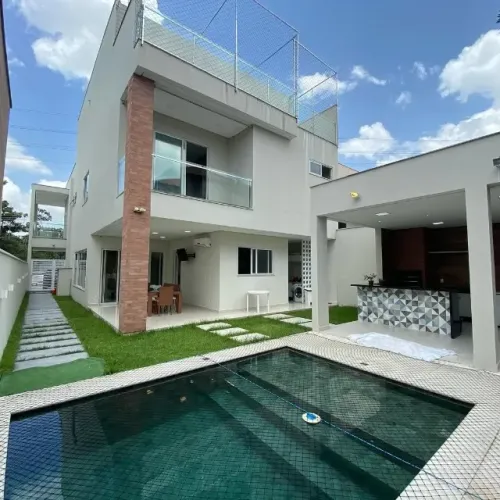 Casa Triplex no Condomínio Bosque Imperial na Av. Efigênio Salles, ótima localização