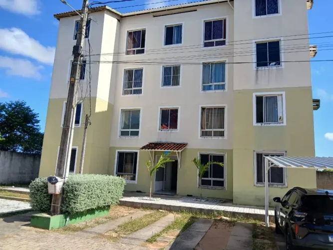 Alugo apartamento sendo 2/4 no Condomínio Ideal Vila Nova na Coophab!