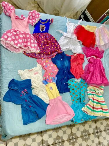 Lote roupas de menina 2 ao 4