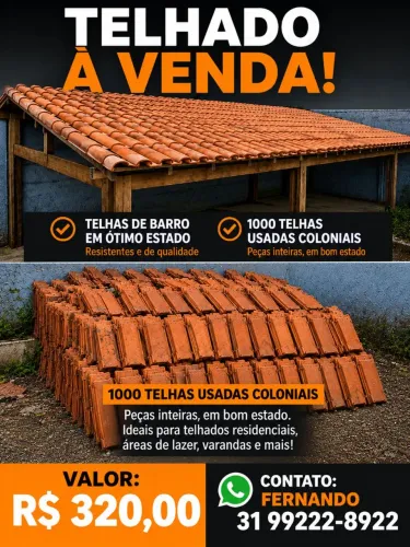 1000 telhas Colônias