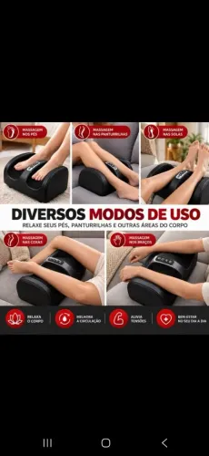 Massageador Corporal rotativo elétrico