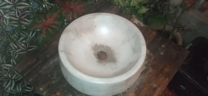 Cuba de Concreto Artesanal Cinza 