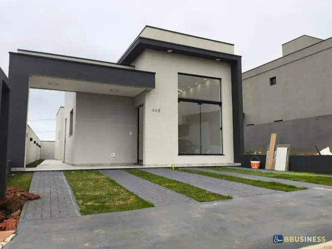 Casa à venda com 3 quartos, sendo 1 suíte - Caucaia Home Club, Vargem Grande Paulista, SP