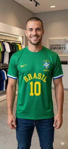 CAMISA DRY FIT BRASIL