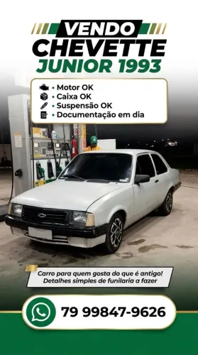 Chevrolet Chevette L / SL / Sl/e / DL / SE 1.6 1993