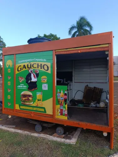 Trailer food truck