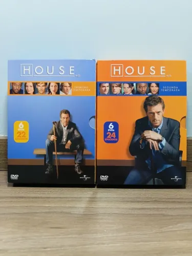 Houve DVD 1° e 2° temporada