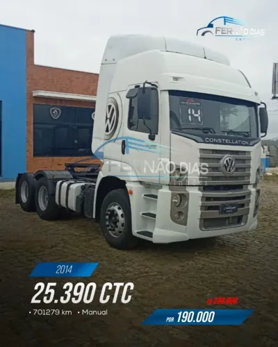 VW 25.390 CTC 6X2 2014/2014