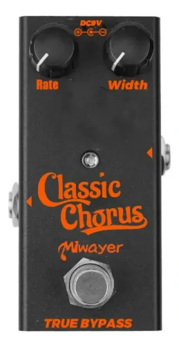 Pedal classic chorus vintage guitarra violão