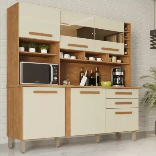 Armário de Cozinha Alexia 1,80m Novo! Pronta Entrega!