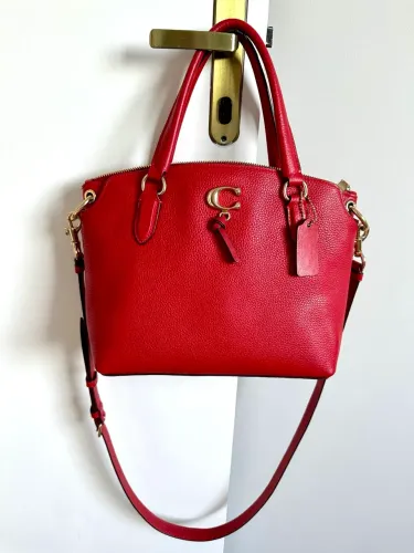 Bolsa feminina Coach original (couro legítimo)