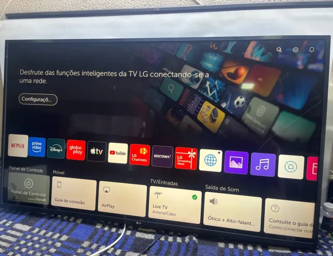 Tv led 55 polegadas LG 4k Bhuetooth