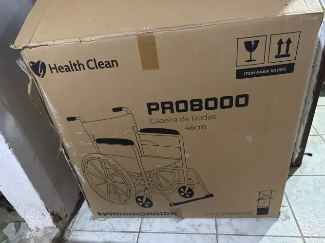 cadeira fe rodas nunca usada