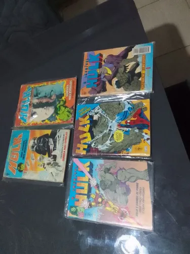 5 revistas hulk n 25 27 119 122 e 126 estado bom
