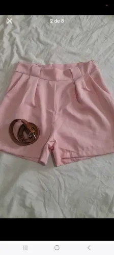 Short alfaiataria novo, tam. P