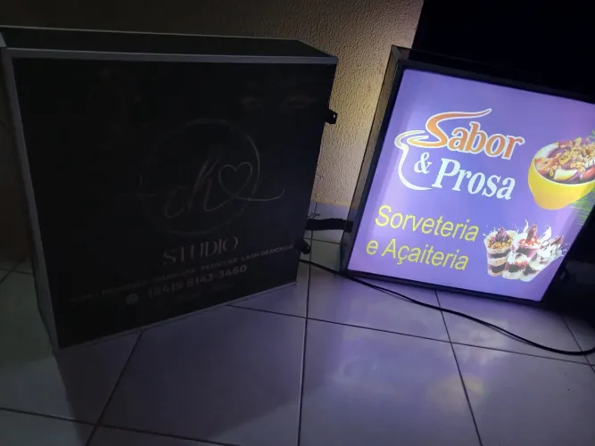 PLACA LUMINÁRIA 