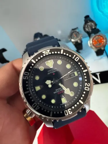 Citizen automático novo sem uso