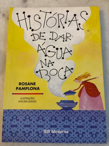 Livro História de dar água na boca