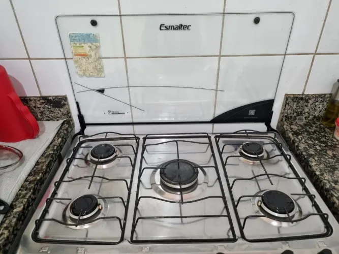 Fogão a gás Esmaltec 5 bocas