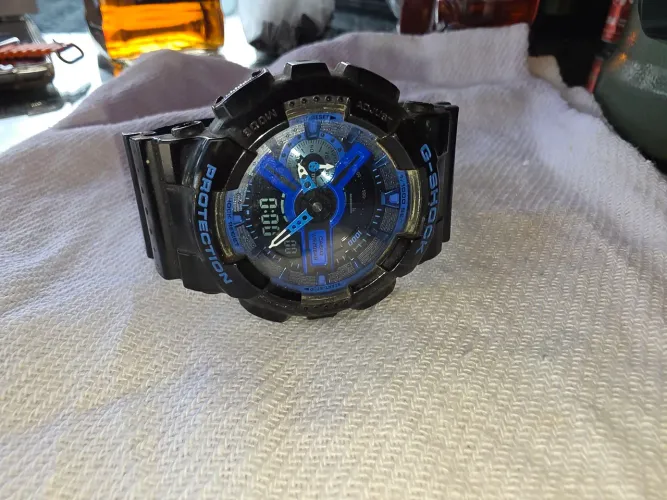 RELÓGIO CASSIO GSHOCK MODELO GA 110L - O MAIS COMPLETO!!!  ADQUIRIDO HÁ 7 ANOS NOS EUA. 