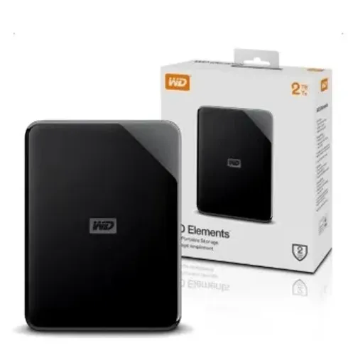 HDD Externo Western Digital 2TB USB 3.0 Elements Portatil 2,5"
