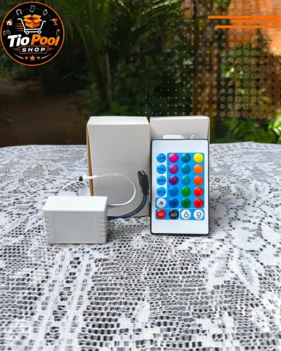 Kit Controlador RGB 24 Teclas Para Fita LED