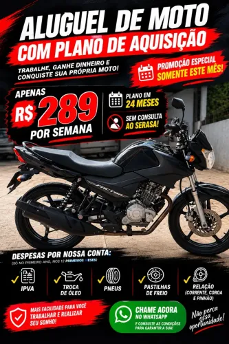 Yamaha 125 Aluguel / Aquisição