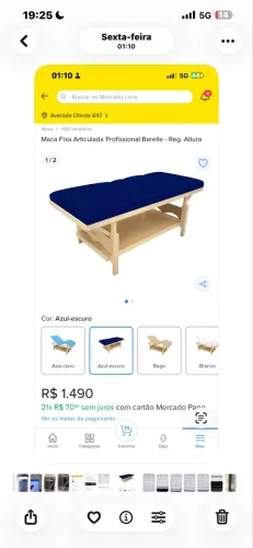 Maca em madeira fixa articulada  super nova 
