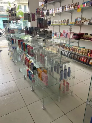 Vitrines para perfumaria ou papelaria 