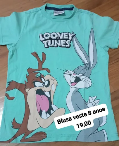 Blusa veste 8 anos