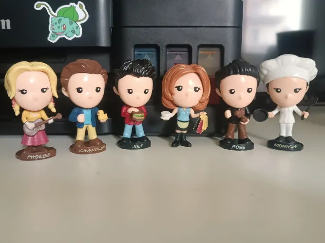 Miniaturas da Série FRIENDS- Coleção COMPLETA