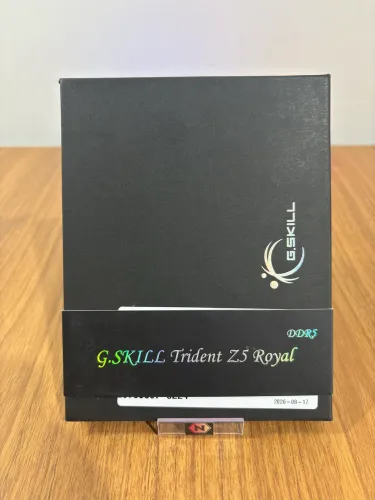 Memória RAM DDR5 G.Skill Trident Z5 Royal 32GB (2x16GB), 6400MT/s, CL32, Silver (Open Box)