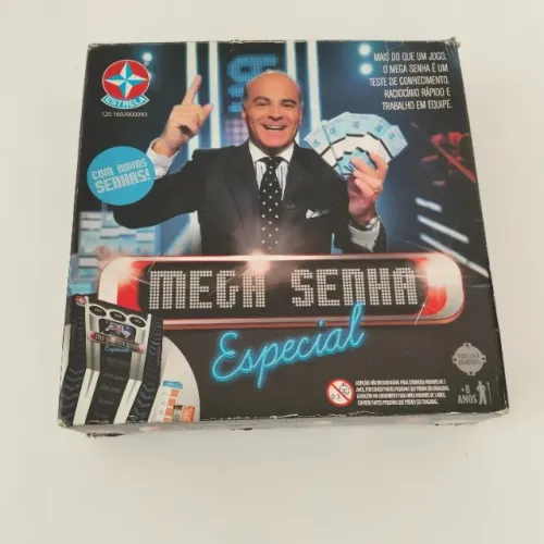 Jogo de Tabuleiro Mega Senha Especial (Estrela).