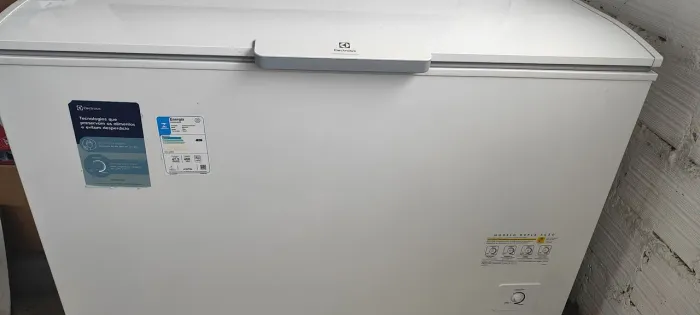 Freezer Horizontal Electrolux Cycle Defrost 400L Inverter Uma Porta (HI440) - 110V