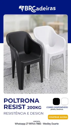 Poltrona Resist 200Kg