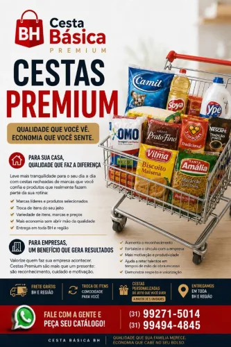 Cestas pada sua casa ou empresas