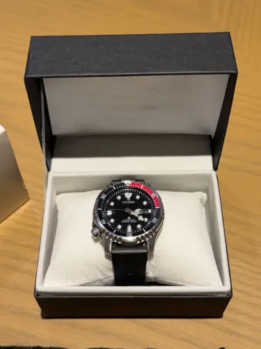 Relógio Citizen Promaster Marine "Fugu" NY0085-86E Automático - Completo