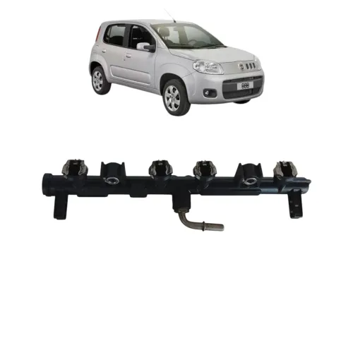 flauta bicos injetor Fiat uno way 2011 2014