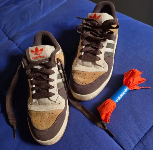 Tênis adidas forum low brown branch 41