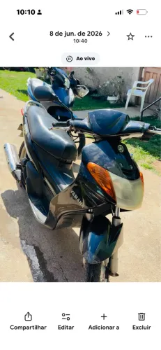 VENDO MOTO YAMAHA NEO 115 C ANO 2006 COM 73 KM RODADOS R$- 4.000,00 avista