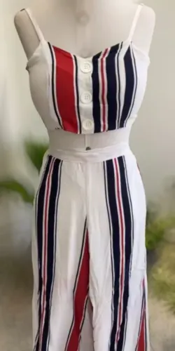 Vendo conjunto calça e croped