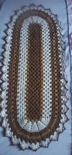Tapetes de croche.