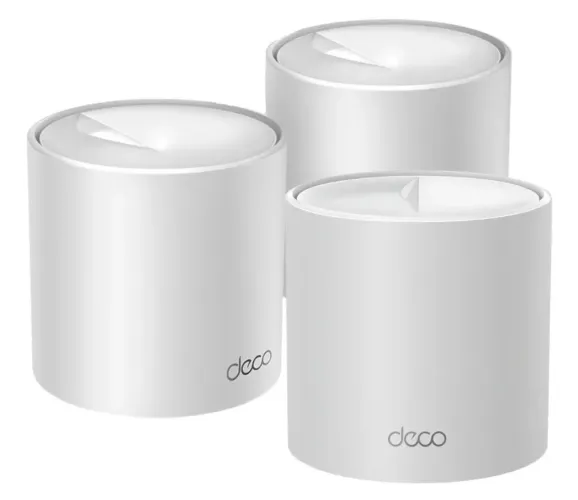 TP-Link Deco X10(3-pack) Roteador Mesh Wifi6 AX1500 Cobre até 520m²