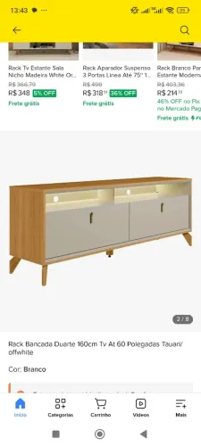 Rack com Led