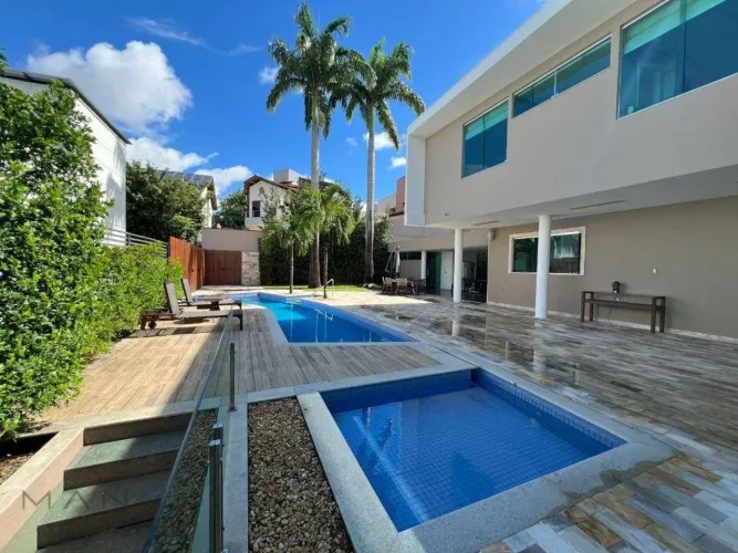 Condomínio Efigênio Sales - Casa 5 suítes à venda, 700 m² por R$ 13.000.000 - Aleixo - Man