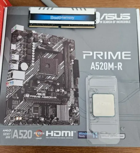KIT Gamer Ryzen 5 5500 + 16GB RAM RGB