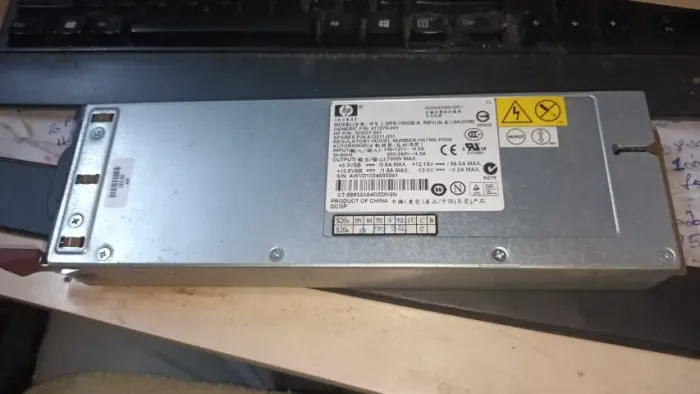 Fonte Hp Dl360 G5 700w Pn 411076-001 393527-001 Dps-700gb A 
